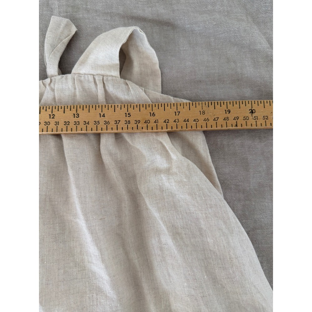 COS Cream Midi Sundress with Tie Straps - Picture 6 of 7